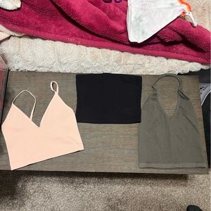 Women's Ribbed Top Set